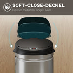 Sensor Waste Bin 30L, Soft-Close, Touchless, Stainless Steel