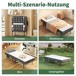 Children's Bed with Safety Rails for Ages 3-8, MDF, White