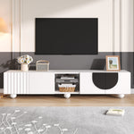 TV Stand 180x40x41.5cm Low Unique Design Modern