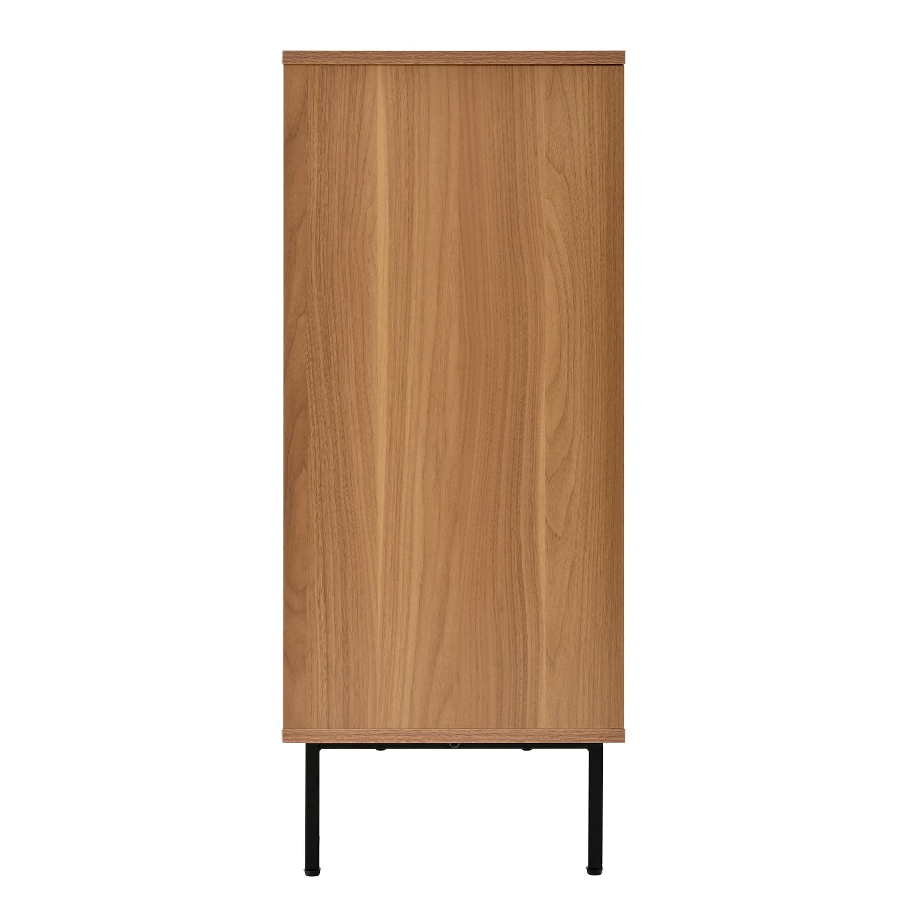 Country-style sideboard with two sliding doors and three drawers, adjustable shelves, in wood.