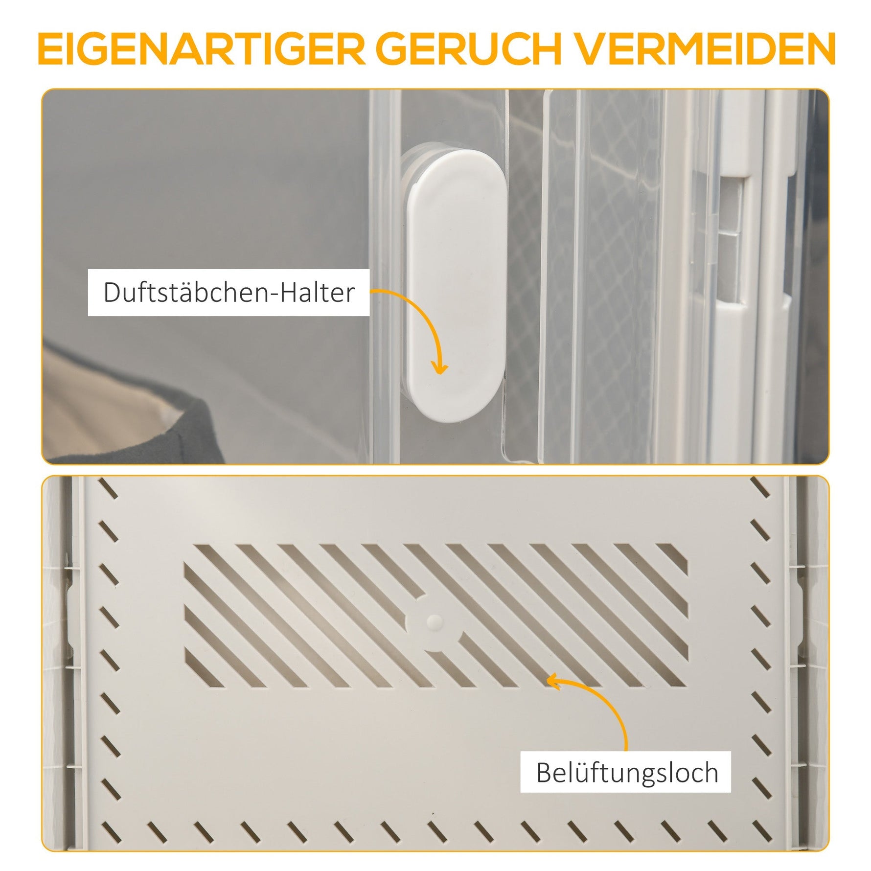 Shoe Boxes, 8-Pack Magnetic Door Plastic Storage, Transparent + White