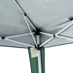 Pop-Up Gazebo, Party Tent, UV Protection, Foldable, Portable, Steel Green