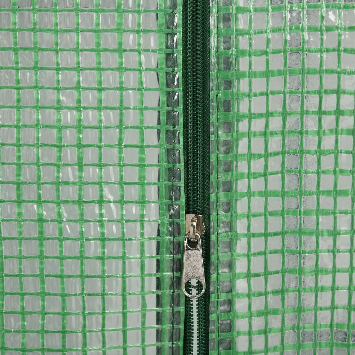 Walk-in Greenhouse, 8 Shelves for Tomatoes Optimal Plant Care, Steel & PE Plastic, Green