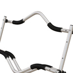 Kayak Trolley Adjustable, Tension Strap, Aluminum Yellow