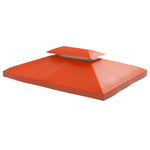 Replacement Roof 3x4m Gazebo/Tent Polyester Rust Red