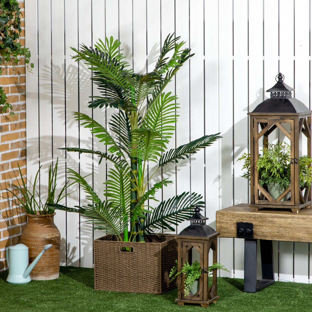 Artificial Palm Tree, 150cm, Easy-Care, Green