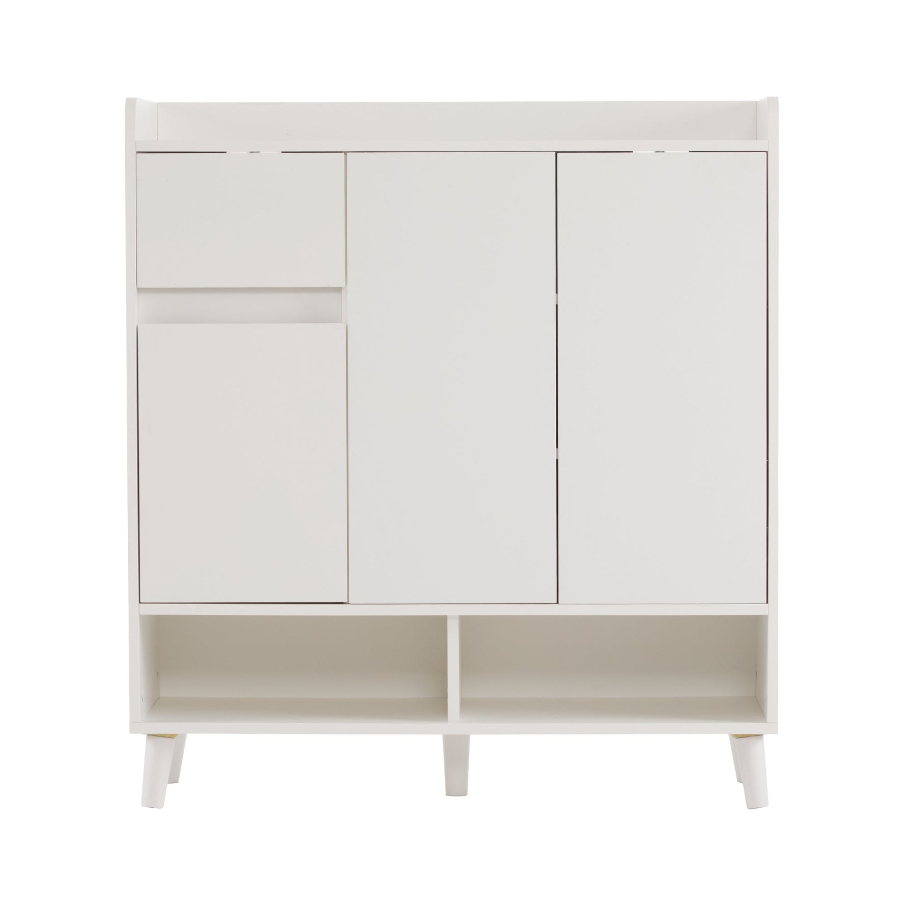 Chest of drawers with adjustable shelves, minimalist home organizer, solid wood