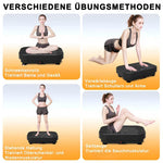 Vibration Plate Full Body Workout Fitness Platform with BT Music, Home Gym Device
