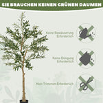 Artificial Olive Tree, 150 cm, 720 Leaves, Green