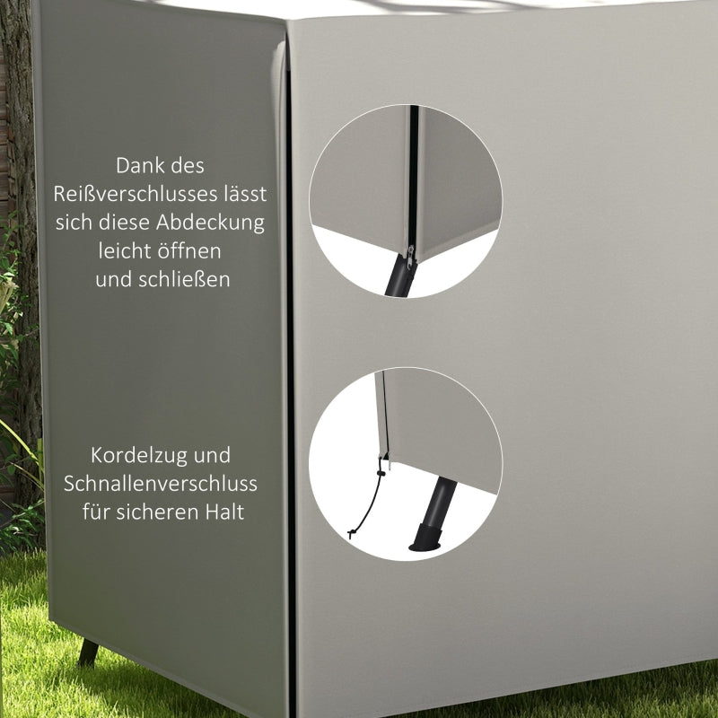 Garden Swing Cover, Waterproof Sun Protection, Oxford Fabric Grey