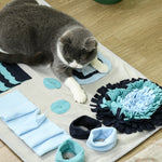 Sniffing Mat, Slow Feeding Training Toy, Velvet