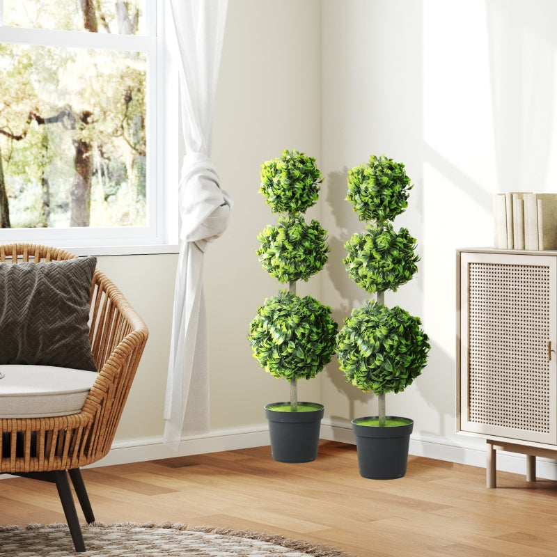 Artificial Plants, Plastic Leaves Flocked Soil, Green