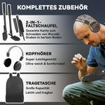 Metal Detector, 5 Modes, IP68 Waterproof, Dark Gray