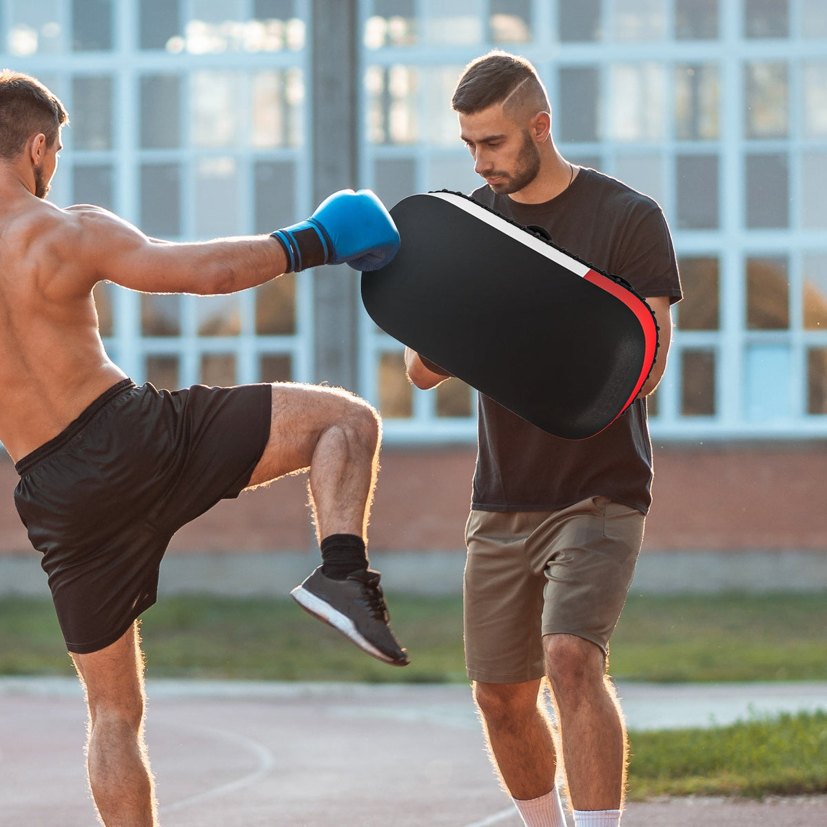 Kickboxing Training Pads, Muay Thai Boxing, Artificial Leather