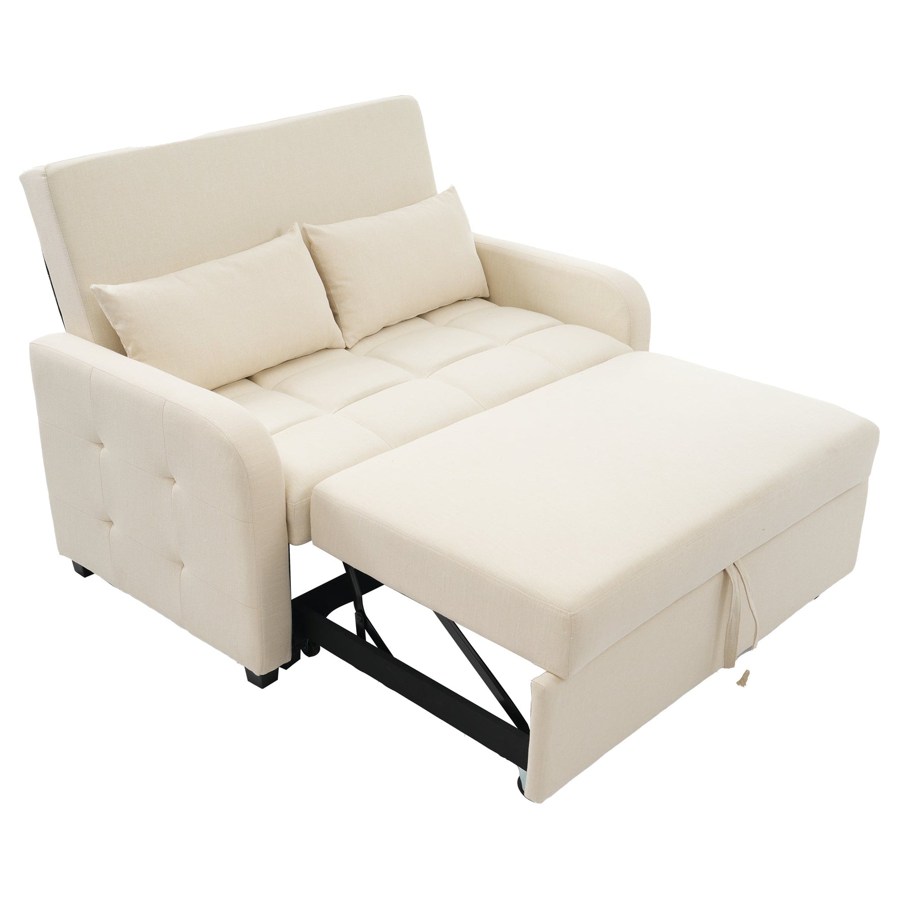 Sofa Bed, Multifunctional Folding Adjustable Backrest, 180x127 cm