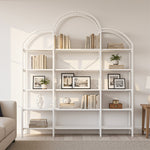 Shelf 170x26x190cm 5-Tier Cloud Shape - White