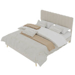 Platform Bed Dutch Fleece Slatted Base