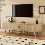 TV Cabinet Sliding Doors Unique Design
