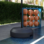 Basketball Hoop, Adjustable Height with Stand & Magnetic Dartboard, Indoor/Outdoor Use