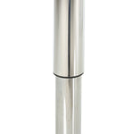 Bistro Table, Height Adjustable Square, Steel White