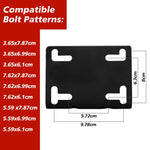 Basketball Rim Replacement, 45.72cm Wall/Door Mounted, Heavy Duty, Black