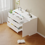 Bedroom Chest of Drawers, Storage Cabinet with Drawers and Hidden Compartments