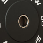Dumbbell Weights, 2 x 10 kg, for 5 cm Barbell, Black