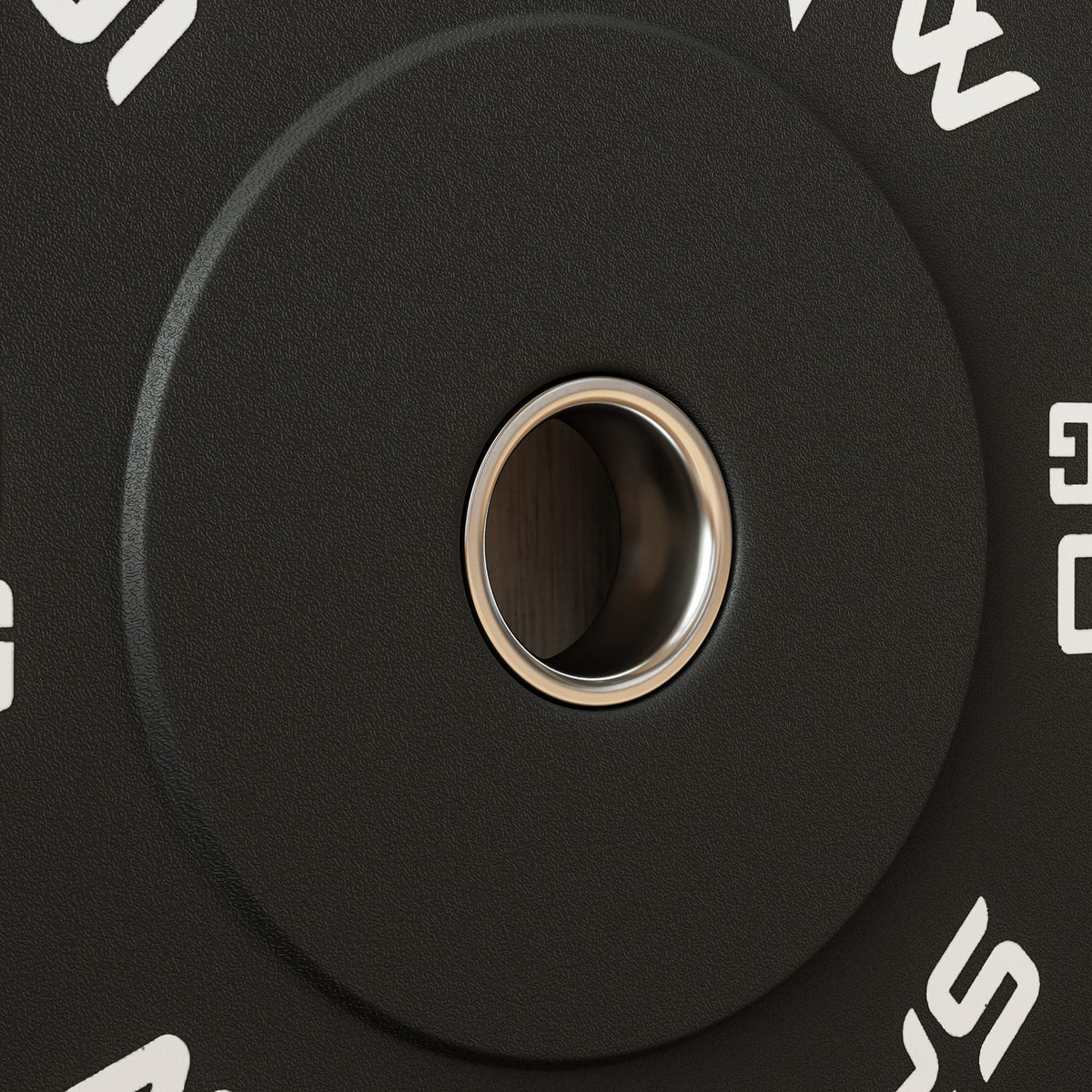 Dumbbell Weights, 2 x 10 kg, for 5 cm Barbell, Black