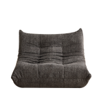 Chenille Togo Two-Seater Sofa with Memory Foam and High-Density Elastic Foam, Chenille Fabric
