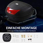 Motorcycle Case 48L Topcase Black