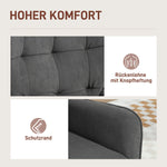 Armchair Lounge Relaxing Reading Chair, Velvet Gray