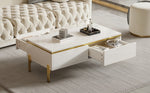 Coffee Table Multifunctional Side Table 100x50x36cm High-Gloss