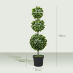 Artificial Plants, Plastic Leaves Flocked Soil, Green