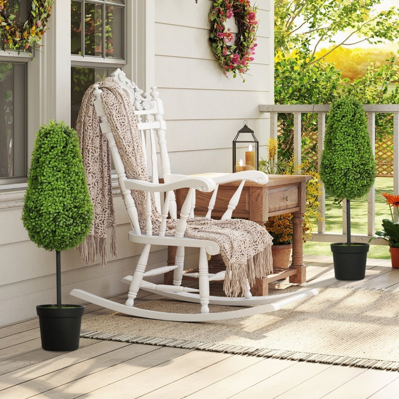 Artificial Boxwood Plants, Teardrop Shape 90cm, Plastic