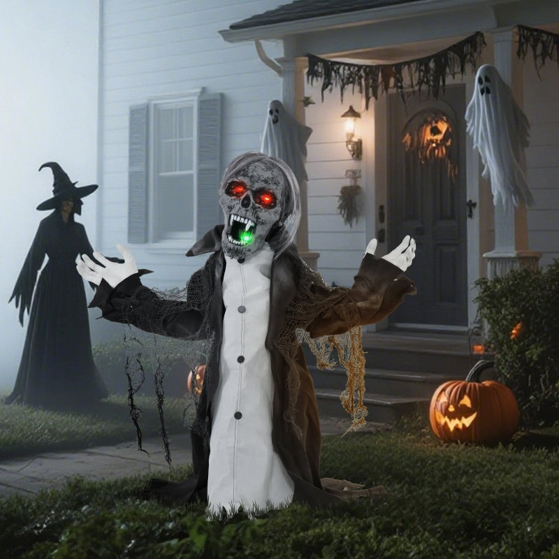 Halloween Decoration, Skeleton Zombie, Movable, 75 cm