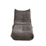 Togo Sofa with Footrest, Armless Floor Lounge Chair with Memory Foam, Chenille