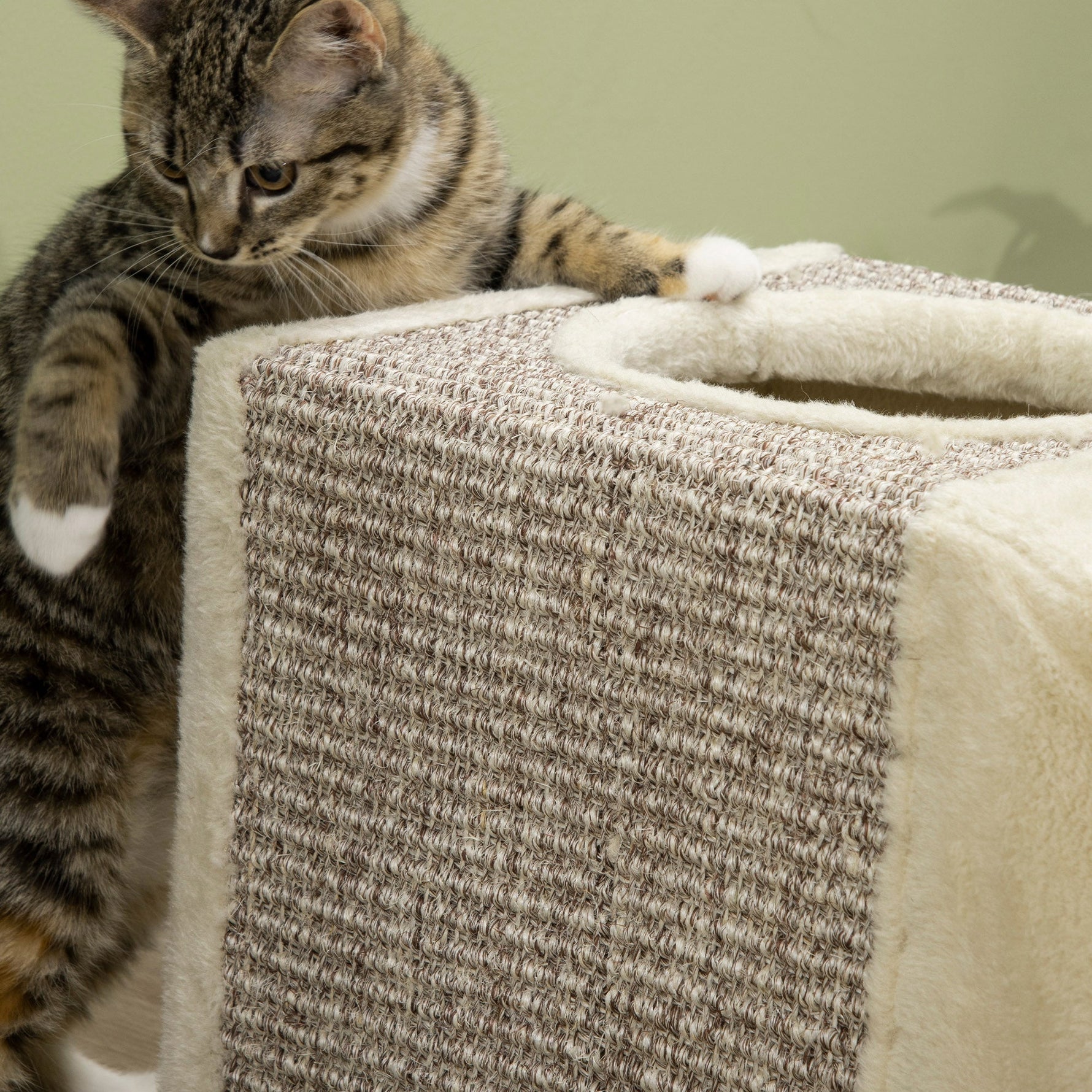Cat Tunnel, Play Ball Sisal, Brown+Beige