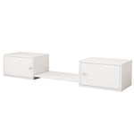Shoe Cabinet, Entryway Furniture Multi-Use Bench, White