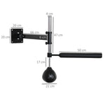 Boxing Frame, Foldable, Height Adjustable, 360° Swing, Steel