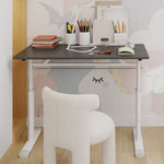 Adjustable Study Desk - Height-Adjustable, Multi-Purpose Home/Office, Compact