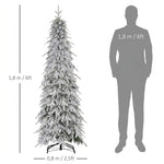 Artificial Christmas Tree, 180cm Snow 600-Branch, Green