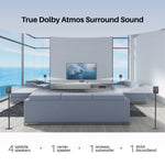5.1 Wireless Home Cinema System Dolby Atmos Monaco Set - Black