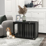 Dog Cage, Home Kennel Pet Crate, Transport, Black