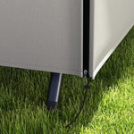Garden Swing Cover, Protective, Waterproof, Sun Protection, Oxford Grey