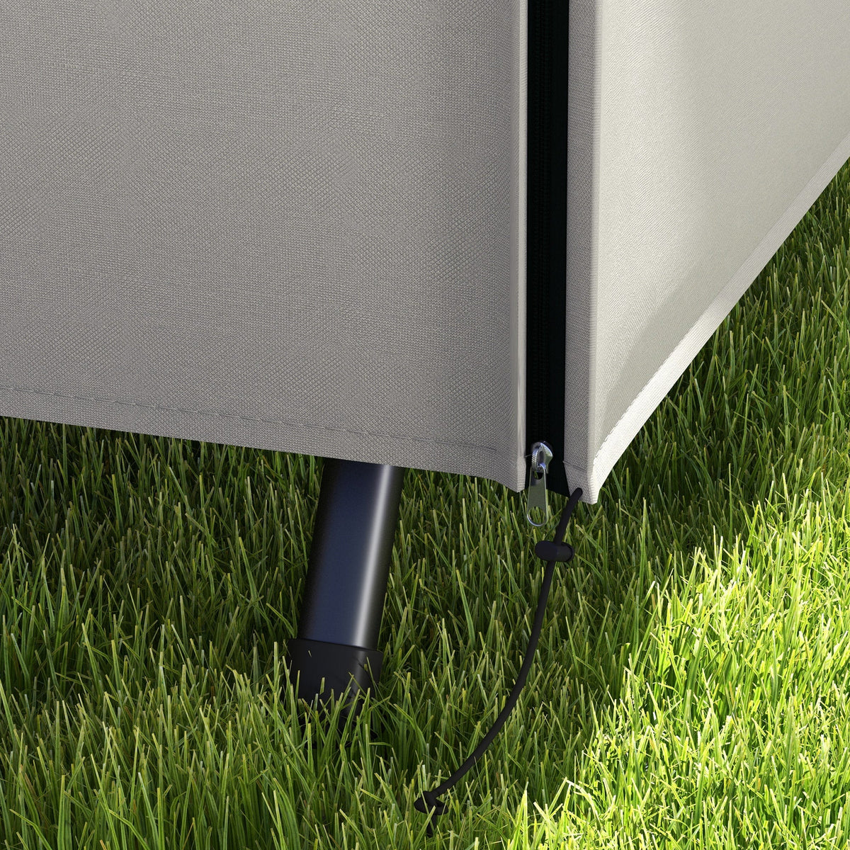 Garden Swing Cover, Protective, Waterproof, Sun Protection, Oxford Grey