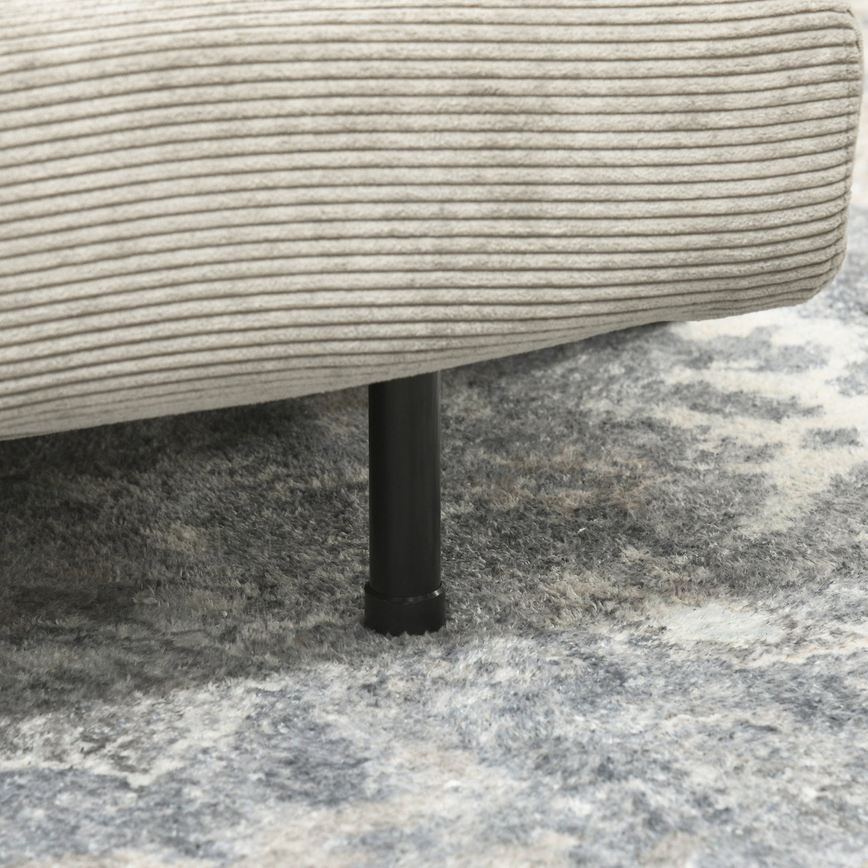 Sofa Bed Fold-Down Adjustable Backrest Velvet Grey