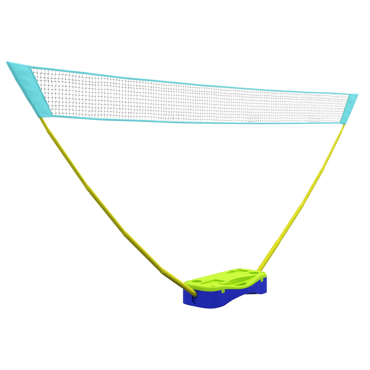 Badminton Set 2-in-1 Adjustable Net with Carrying Bag, Plastic