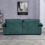 213 cm Deep Two-Seater Sofa with Memory Foam and Pocket Springs, Chenille
