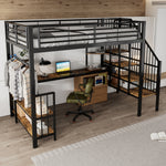 Upholstered Bed 180x200cm with Storage & Hydraulic Lever, Grey Velvet