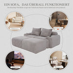 Upholstered Bed 180x200cm Double Hydraulic Storage Cup Holder Charging Station Linen Grey